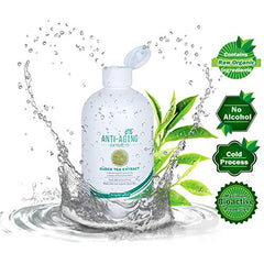 St. Croix Green Tea Extract label closeup highlights organic, cold-processed leaves.