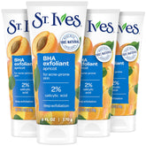 St. Ives Acne Control Apricot Scrub jar showing gentle exfoliation for glowing skin