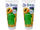 St. Ives Fresh Skin Scrub Apricot bottle front for daily exfoliation.