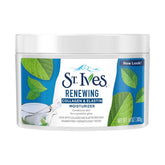 St. Ives Revitalizing Collagen Elastin Facial Moisturizer jar hydrates for softer skin.