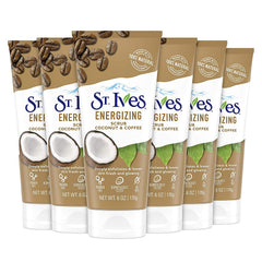 St. Ives Rise and Energize Scrub bottle delivers a refreshing, deep-clean cleanse.