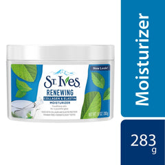 St. Ives safflower seed oil ingredient image highlights natural nourishment for radiance.
