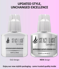 STACY LASH drying-time 5-6 seconds highlighted for precise placement