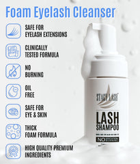 STACY LASH eyelid makeup remover usage shows safe dual-purpose cleansing.