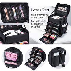 Stagiant-lower-rolling-part-drawer-access provides easy access to tools during travel.