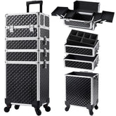 Stagiant rolling makeup case exterior demonstrates durable travel-ready design for pros.