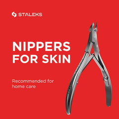 Staleks CLASSIC 12 ergonomic grip provides comfortable handling during delicate trims