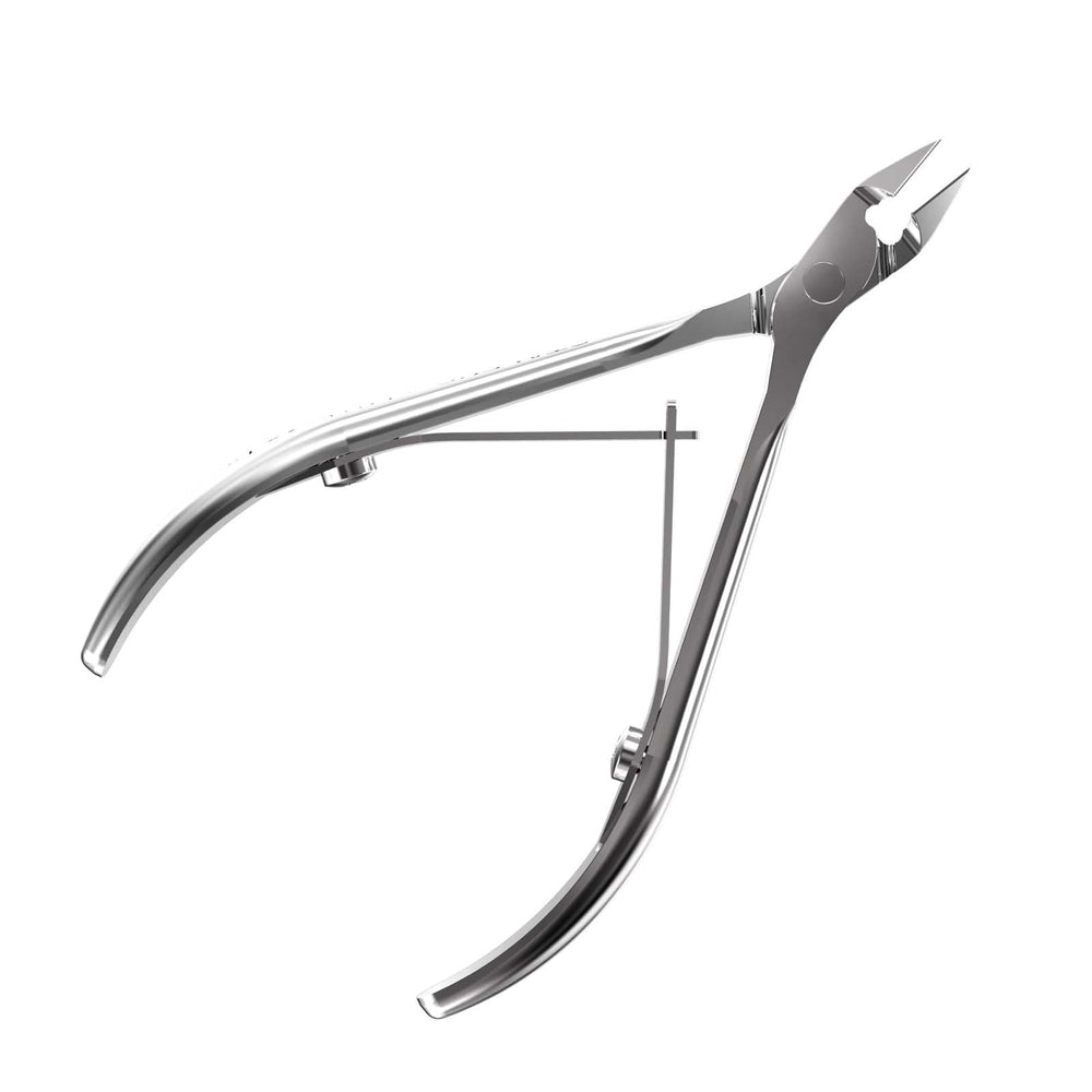 Staleks Classic Cuticle Nippers with ergonomic handles provide comfortable, precise trimming.