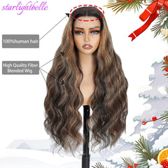StarlightBelle wear-and-go glueless wig clips provide quick secure fit for busy mornings