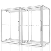 Starogegc 2Pack makeup organizer offers large vanity storage for cosmetics and skincare