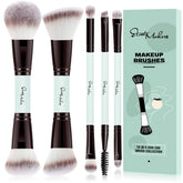START MAKERS dual-ended foundation brush delivers smooth liquid coverage