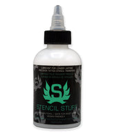 Stencil Stuff 4-Ounce bottle closeup for smooth transfers and crisp line work.