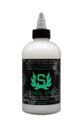 Stencil Stuff tattoo transfer gel bottle 8oz ready for clean, crisp stencil results.