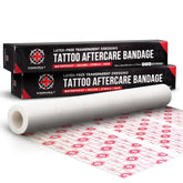 Sterivault tattoo aftercare bandage 12in-wide covers large tattoos with waterproof protection.