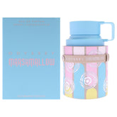 Sterling Parfums Odyssey marshmallow bottle front highlights sweet gourmand mood for daily wear