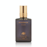 Stetson Black bottle front view showcasing the masculine design for daily wear