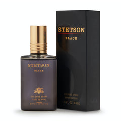 Stetson Black top-notes sandalwood highlight a warm, inviting scent