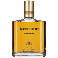 Stetson Original Cologne bottle front with timeless masculine scent for daily wear.