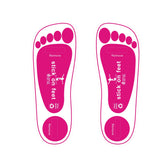 Stickonfeet premium feet pads protecting feet during spray tanning sessions