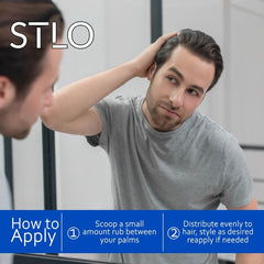 STLO Extreme Pomade waves and texture demonstration for versatile styling