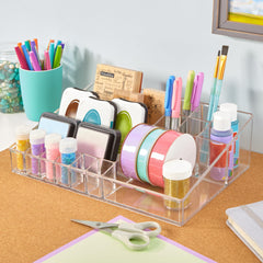 STORi Audrey foundation & primer bottles fit in spacious compartments for easy daily routine