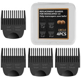 Stovast Manscaped 3.0 guards on clip for secure fit and even trims.