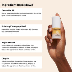 Stratia Lipid Gold Eye Cream ceramides-rich visual emphasizing barrier nourishment
