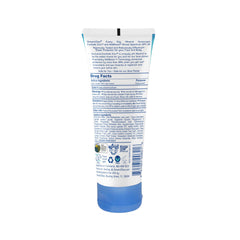 Stream2Sea SPF 45 sunscreen application on skin shows sheer, non-greasy coverage.