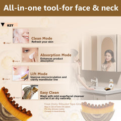 Strict Lymphatic Contour Face Brush bristles close-up for sensitive skin