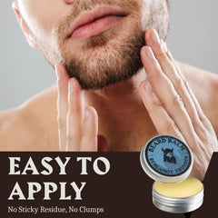 Striking Viking argan oil drops micro-view suggests smooth, manageable beard texture.