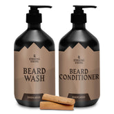 Striking Viking beard-wash-bottle: paraben- and sulfate-free cleanse for all beard types