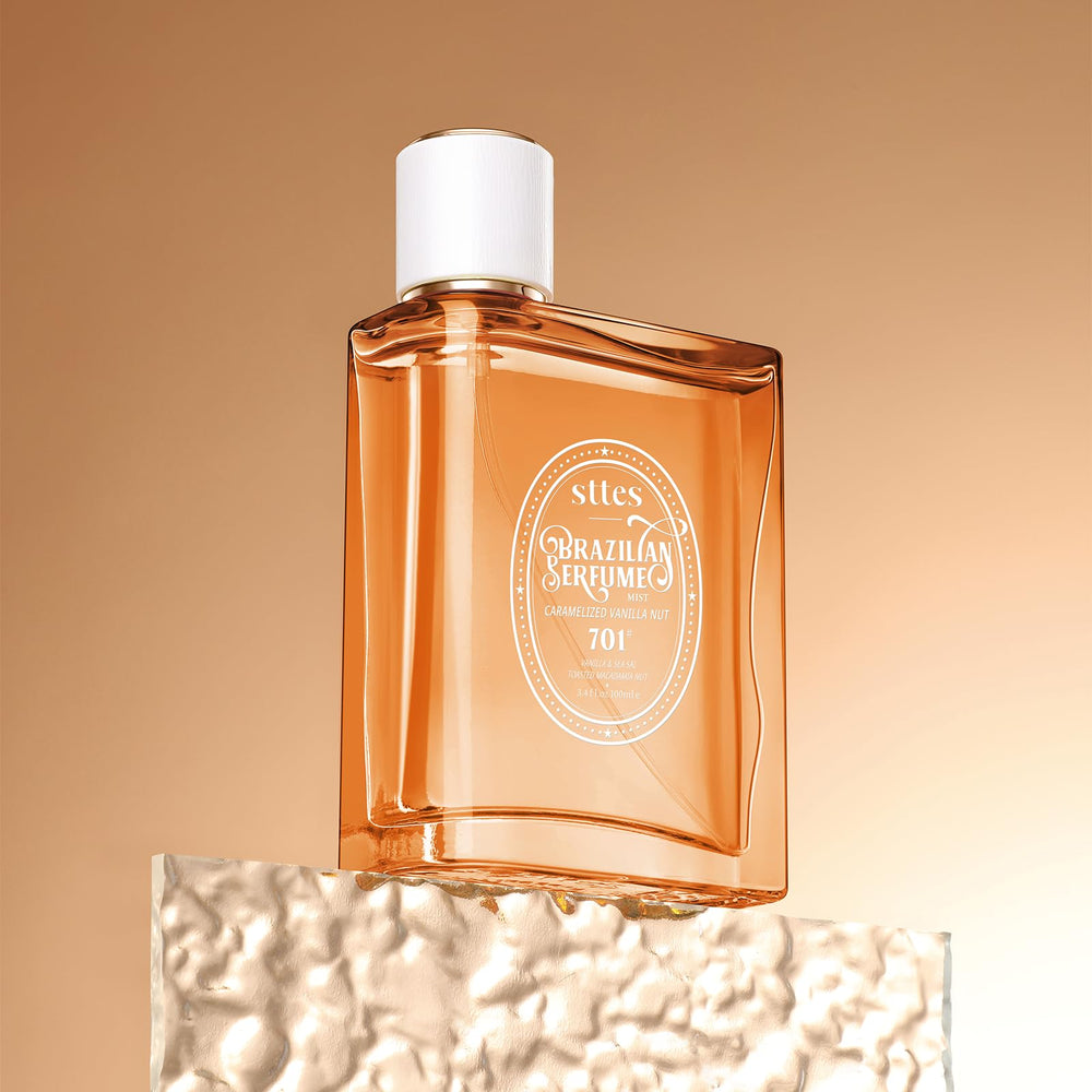 Sttes Perfume 701 bottle showing caramel vanilla tone for daily luxury.