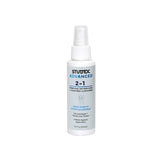 Studex Advanced 2-in-1 aftercare bottle front showing compact pack for on-the-go use