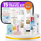 Stuhrling Bottle Trektote kit front view demonstrates compact travel organization for trips