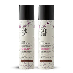 Style Edit Root Concealer spray bottle for quick gray root coverage