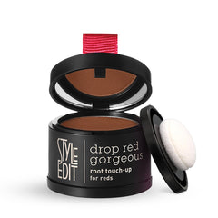 Style Edit root touch-up tub with mirror for precise gray coverage on the go.
