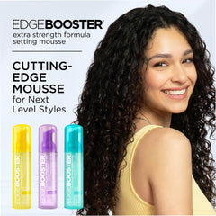 Style Factor EDGE BOOSTER curly-hair mousse foam-dispense enables easy curl definition