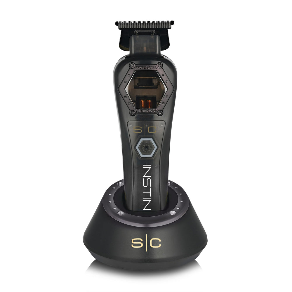 Stylecraft Instinct Metal Edition Hair Trimmer ergonomic grip for comfortable, precise styling