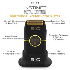 StyleCraft Instinct vector motor torque-control demonstrates adaptive shaving across resistance.