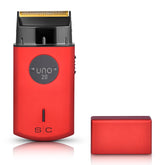 Stylecraft Uno 2.0 shaver with gold titanium head delivers gentle precision for sensitive skin.
