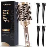 STYLEMATE round brush with 2.1-inch barrel for voluminous blowouts