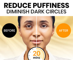 Stylia under eye patches with vitamin C serum hydrate and revive the eye area.