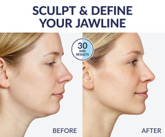 Stylia V Line mask on jawline for sharper contours.