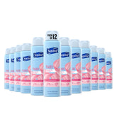 Suave Dry Spray underarm application demonstrates quick, clear protection from odor.