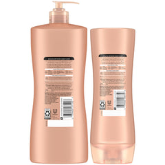 Suave Keratin Infusion conditioner pump bottle for shared bathrooms and easy, mess-free dispensing.
