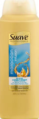 Suave Professionals Moroccan Infusion argan oil close-up highlights nourishing formula