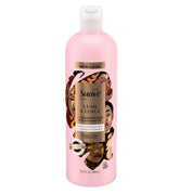 Suave Professionals curl conditioner bottle pours to hydrate natural curls.