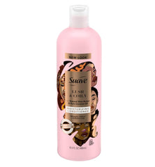 Suave Professionals curl conditioner bottle pours to hydrate natural curls.