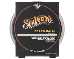 Suavecito beard balm 1.5oz can delivering original scent conditioning for easy styling