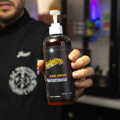 Suavecito Hair Cream long hair shine enhances natural gloss and healthy appearance.